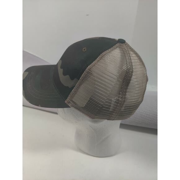 Camouflage Trucker Strapback Adjustable Baseball Hat Cap Infinity New - Picture 5 of 8